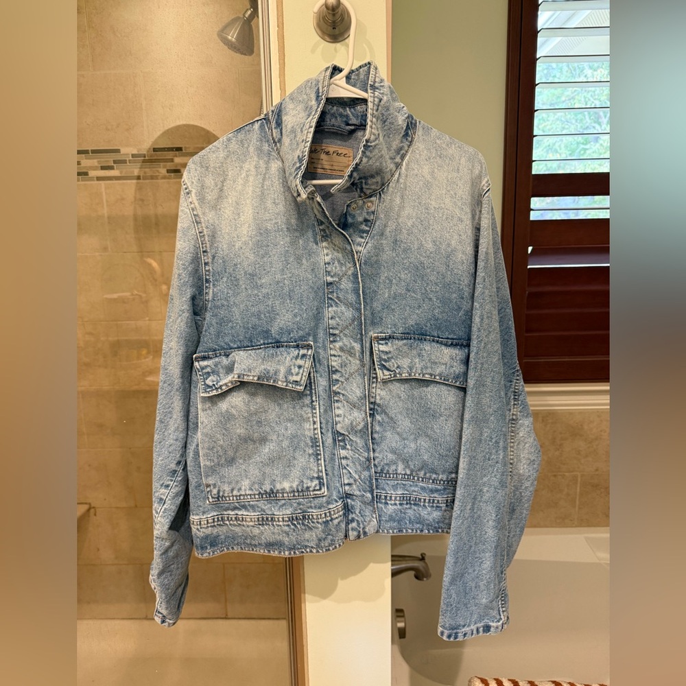 We The Free Jade Denim Jacket, Size L